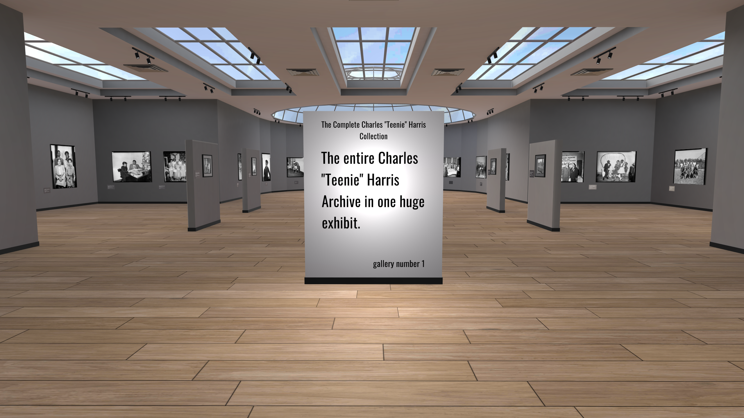 The Playable Archive featured collections screen