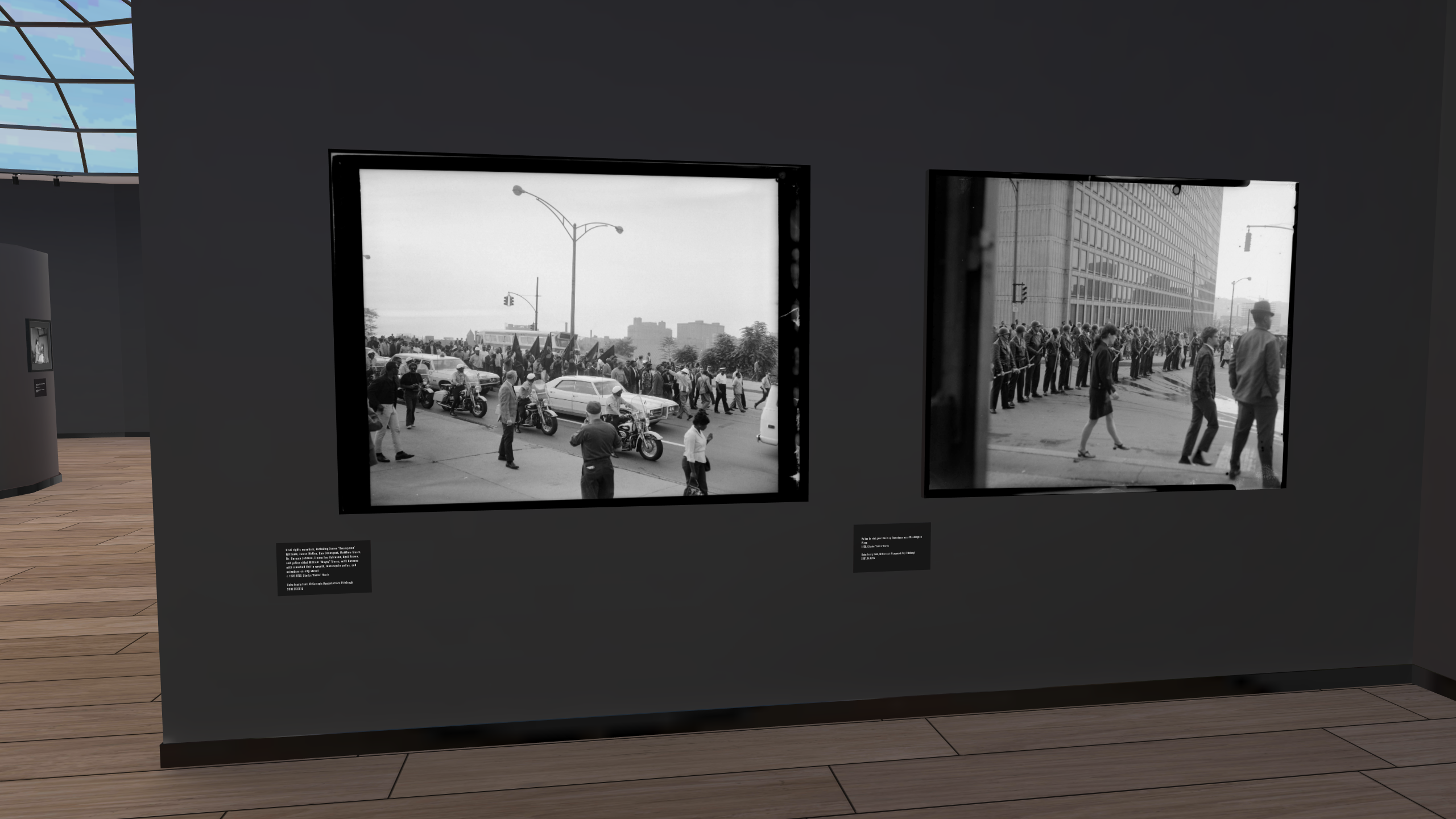 The archive search interface showing Freedom House photo results